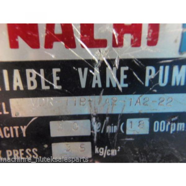 Nachi Variable Vane Pump VDR-11B-1A2-1A2-22_VDR11B1A21A222 #4 image
