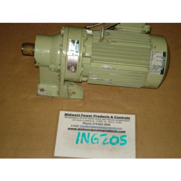 Sumitomo Cyclo gearmotor CNHMS-1-4105YC-29, 60 rpm, 29:1,1hp, 230/460, inline #4 image