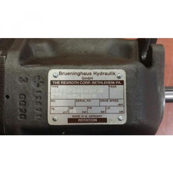 Brueninghaus Hydromatik Rexroth Hydraulic pumps AA10VS016DRG/30RPKC62N00 #3 image