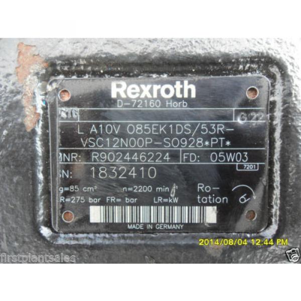 Rexroth Hydraulic pumps LA10V085EK1DS/53R-VSC12N00P-S0928PT  MNR:R902446224 #2 image