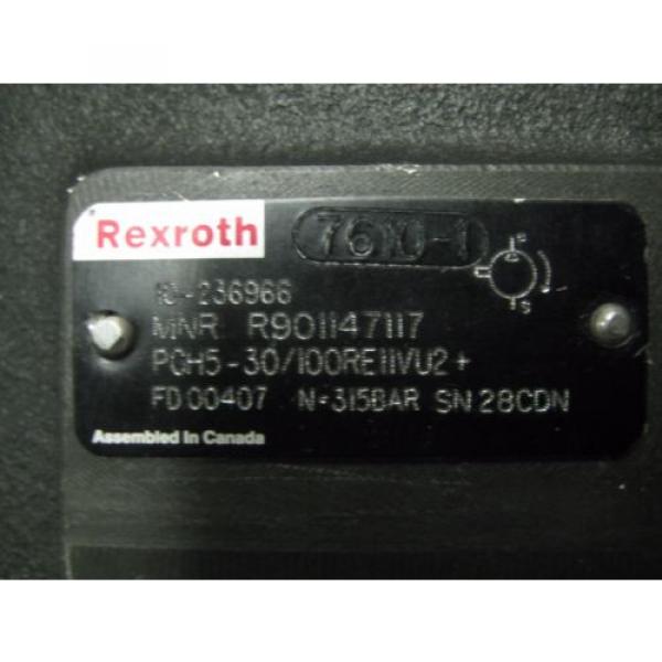 Rexroth amp; Parker Hydraulic pumps PGH5-30/100RE11VU2 #1 image