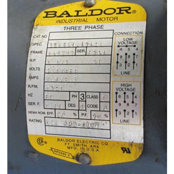 REXROTH HS-43 BALDOR 1-1/2 HP HYDRAULIC OIL RESERVOIR pumps w/ 85 GALLON TANK #6 image