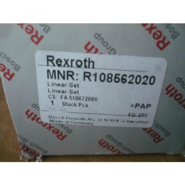 origin Rexroth Bosch R108562020 Linear #3 image