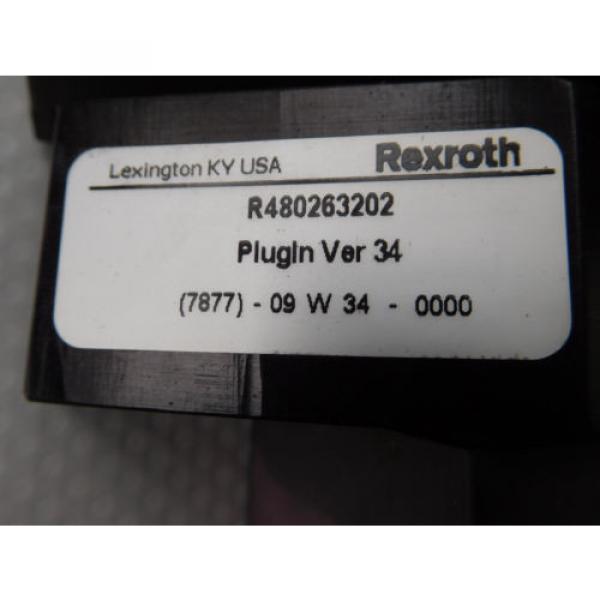 Rexroth Mecman R480263202 Valve terminal mit3 x rexroth 261-108-120-0 unused #3 image