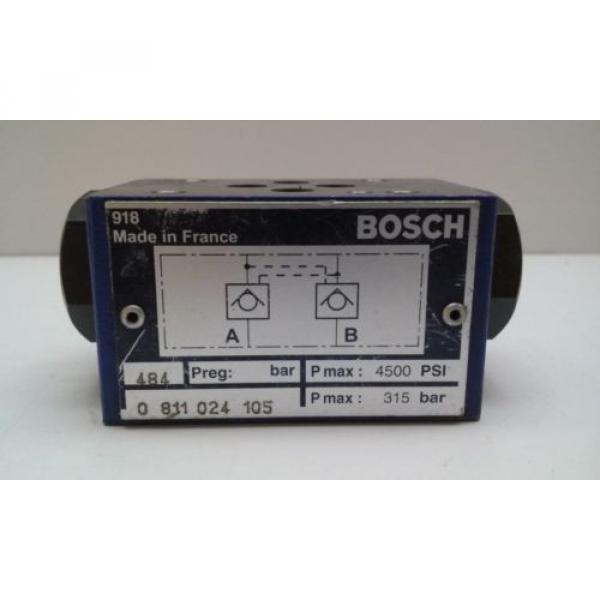 Bosch Rexroth hydraulic valve 0811024105 FREE Shipping #1 image