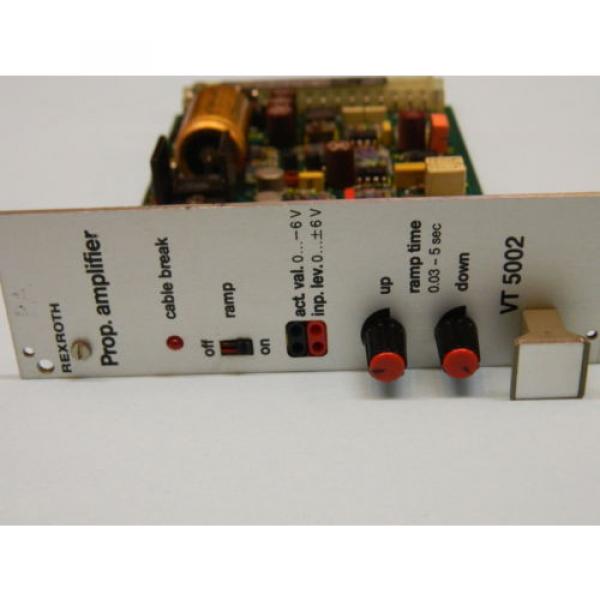 Rexroth VT-5002S22 R5 Valve Amplifier Card #3 image