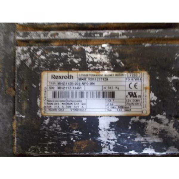 Rexroth Permanent Magnet Motor, 3 PHASE, R911277128 #2 image