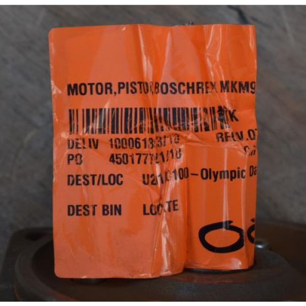 Rexroth Bosch hydraulic piston motor MKM 90 AZ10/M2B5 / MNR:R901383998 FD #5 image