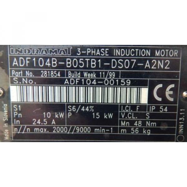 REXROTH Indramat Servomotor ADF 104B-B05TB1-DS07-A2N2``used`` #3 image