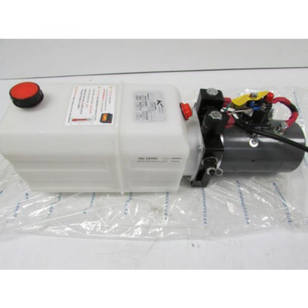 New DC-4393 Hydraulic 6 Quart Double Acting Pump 12V For Dump Trailer And More #1 image
