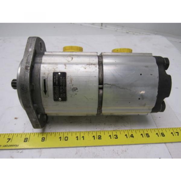 Parker 3349120021 Double Hydraulic Pump #1 image