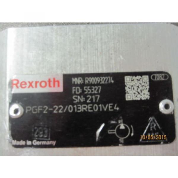 New Rexroth hydraulic gear pump pgf2-22/013re01ve4 #2 image