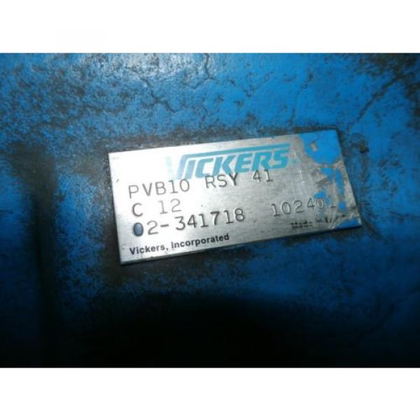 Vickers, Hydraulic Pump, PVB10RSY41 #2 image