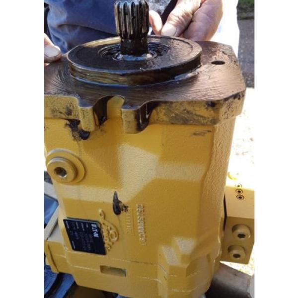 origin CAT Linde Eaton Hydraulic Piston Pump HPR105 Rotation CCW Made in Germany #1 image