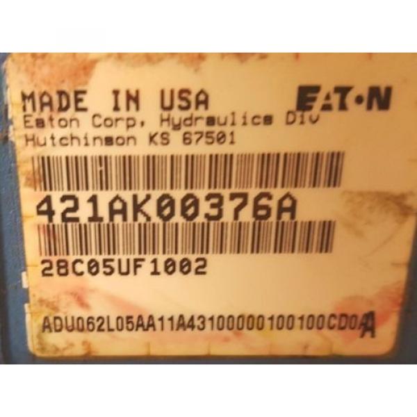 Eaton 421AK00367A,  Open Circuit Hydraulic Piston Pump, 380 cu in3/rev, CCW #4 image