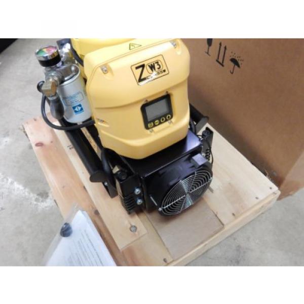 ENERPAC ZW3 SERIES ELECTRIC HYDRAULIC PUMP ZW3010HB-FHLT21 5,000PSI WORKHOLDING #5 image