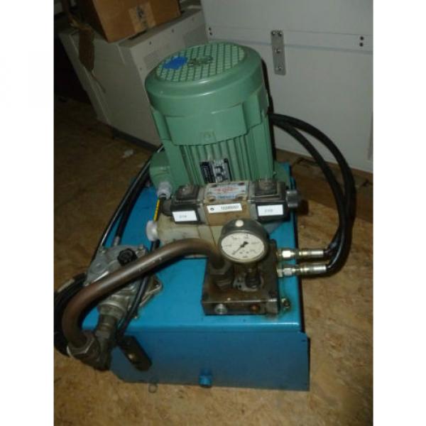 FBO  Hydraulic Pump With 8 Gallon Oil Reservoir Leroy-Somer #3 image