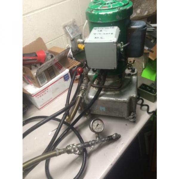 Greenlee 960 Electric/Hydraulic Power Pump PRESSURE TESTED10,000PSI 975 980 3651 #5 image