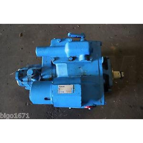 Eaton 5423-418 Hydraulic Pump-CCW with A-Pad Charge Pump - Manual Control &amp; 1-1/ #1 image