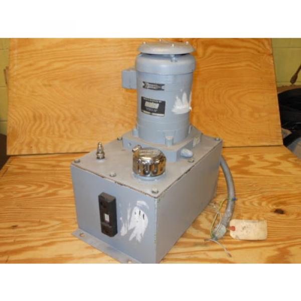 Delta Power Hydraulics Model B4 Hydraulic Pump 3 PH  1.5 HP #1 image