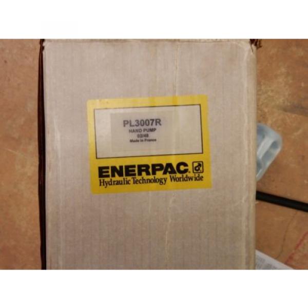 ENERPAC PL3007R HYDRAULIC HAND PUMP LOW PRESSURE HIGH FLOW 300 BAR/ 4,350PSI NEW #4 image