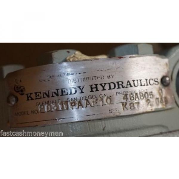 KENNEDY PD311PAAF10 ROTARY HYDRAULIC PUMP PARKER 152A905-1 62C35577 0.500-14 NPT #3 image