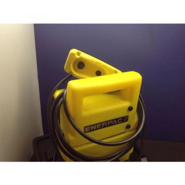 ENERPAC PUJ-1201E ELECTRIC HYDRAULIC PUMP 3 WAY 2 POSITION 1 GAL. 230V/0.5HP NEW #4 image