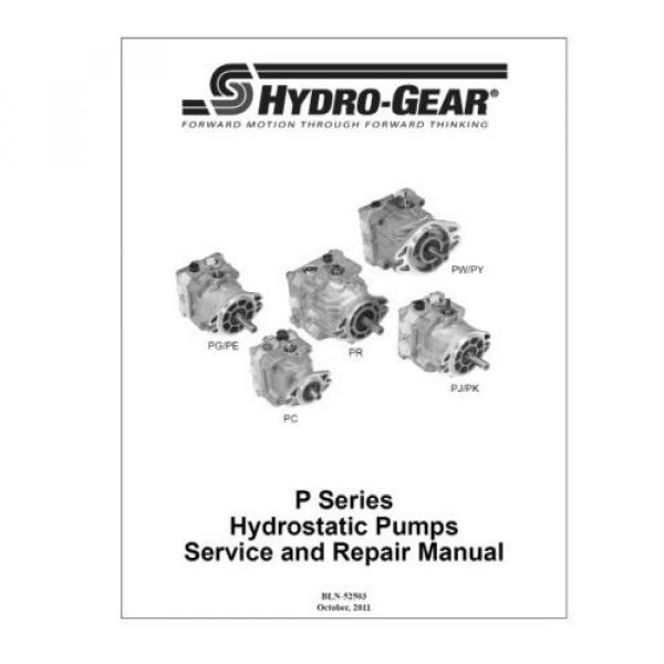 Pump PG-1GCA-DY1X-XXXX/BDP-10A-445 Hydro Gear OEM FOR TRANSAXLE OR TRANSMISSION #1 image