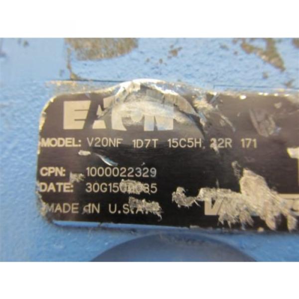 Vickers / Eaton 720AR00287A Hydraulic Valve Pump #2 image