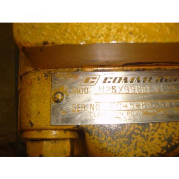 Commercial Shearing Inc. Hydraulic Pump Motor Series 25X M25X998BEVL #4 image