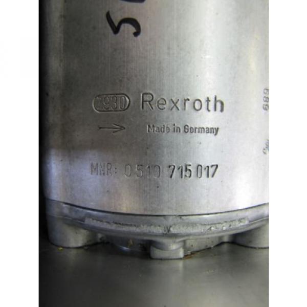 BOSCH REXROTH R901081076 P2R4-30/1000 HYDRAULIC pumps 0510715017 GEAR MOTOR #3 image