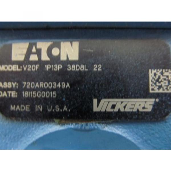 Vickers / Eaton V20F 1P13P 38D8L 22, V20F Series Hydraulic Pump #2 image
