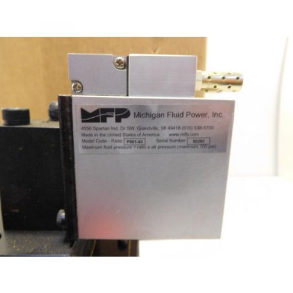Hydronic P901-40 Pneumatic Hydraulic Pump Intensifier Unit 40:1 Ratio #3 image