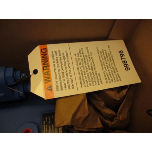 Eaton Vickers 02-136760 Hydraulic Pump PVH057R01AA10B162000001001AB01 Origin IN BOX #5 image