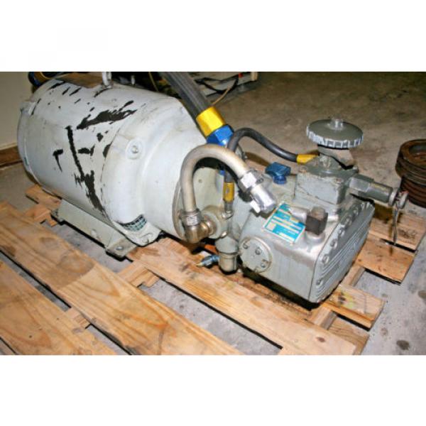 Abex Dennison Hydraulic Pump PV221-010-3Ul-060-56Z w Marathon Mtr CL326UTDR612BB #4 image