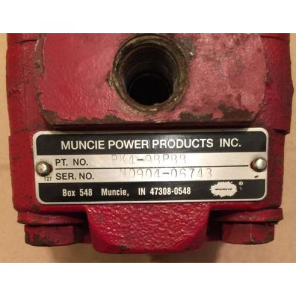 Muncie PK Series Hydraulic Gear Pump Motor PK4-9BPBB 4 GPM 1000 RPM #2 image