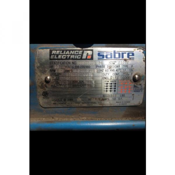 USED 30HP HYDRAULIC PUMP / WITH RELIANCE ELECTRIC MOTOR - #2 image
