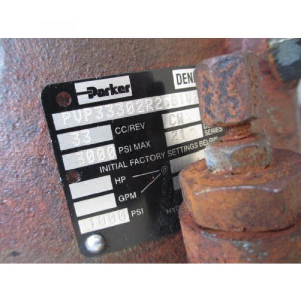 Parker PVP33302R26B1V21 Tandem Hydraulic Pump PVP33202R26A421 #4 image