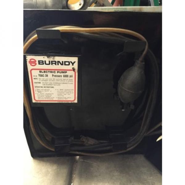Electric Burndy Y6AC-3H 6000 PSI Hydraulic Pump #2 image