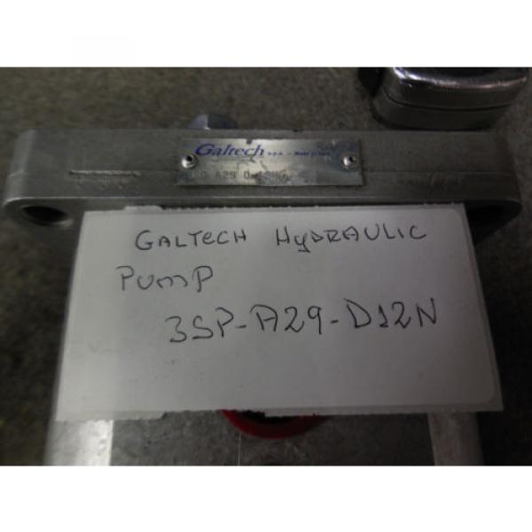 NEW GALTECH HYDRAULIC PUMP # 3SP-A29-D12N #2 image