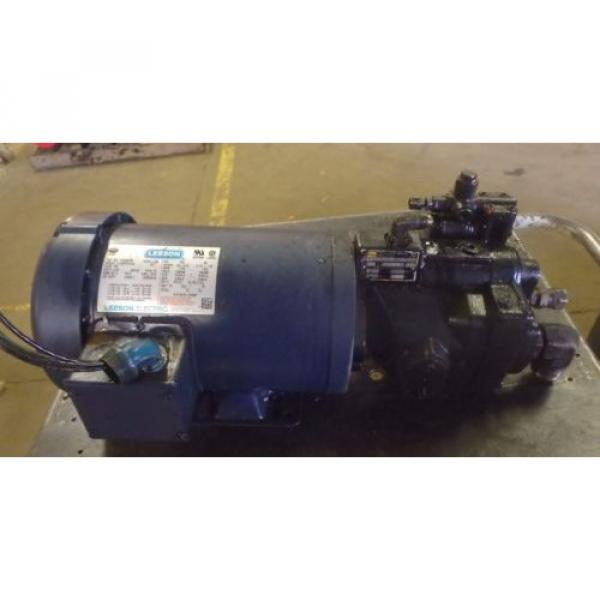 Parker Hydraulic Pump PVP1636RM12 W/MOTOR_3HP C143T17FZ1B_230/460 VOLT #1 image