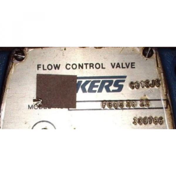 Vickers Hydraulic Flow Control , # FG032822 , (A7L) #2 image