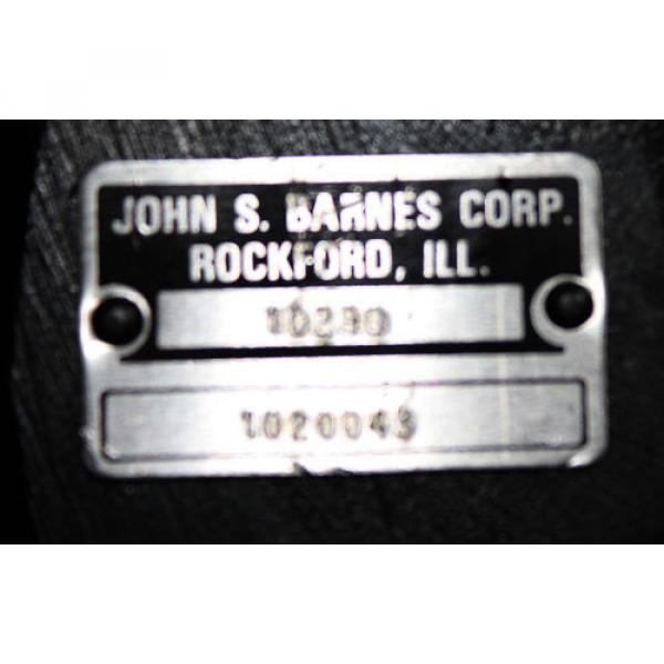Barnes Corp Rotary Hydraulic Flow Divider #1020043 &amp; Hydraforce 6351012 Solenoid #3 image
