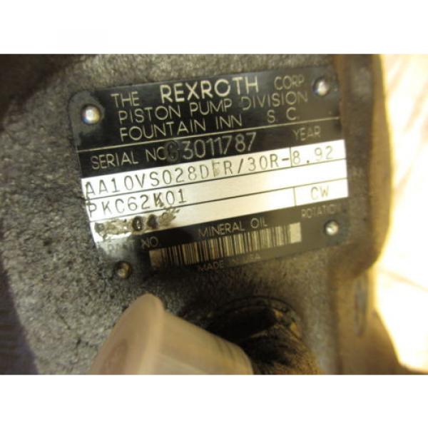 Rexroth AA10VS028DFR/30R-PKC62K01 Hydraulic Pump S16S4AH16R 06001 Charge Pump #2 image