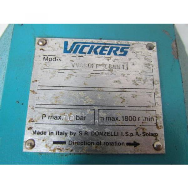 Vickers VVA80FP-CBWW11 Variable Displacement Vane Hydraulic Pump #5 image