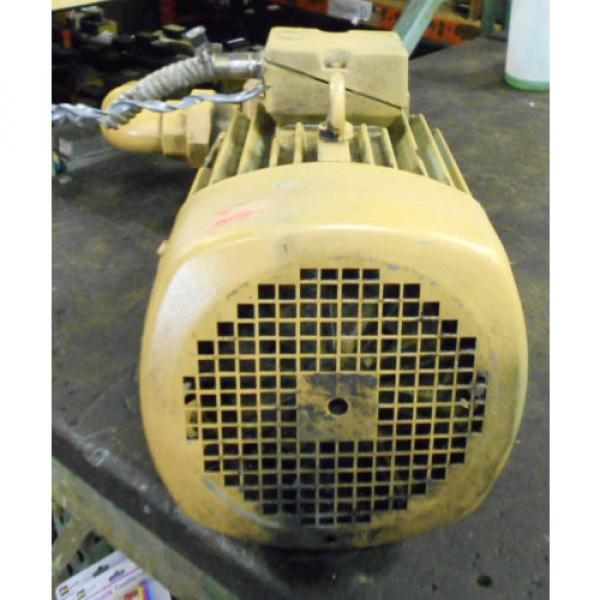 Vickers Hydraulic Pump GPA-63-E-20 R, w/ VEM AC Motor KMER100LX4, 3KW, Used #3 image