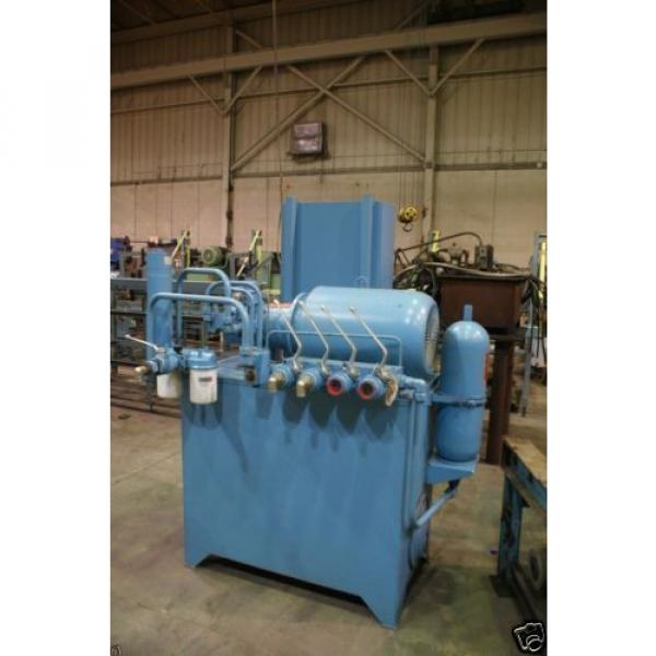 CONTINENTAL HYDRAULICS STAND ALONE HYDRAULIC UNIT 50 H.P. PERFECT CONDITION #1 image