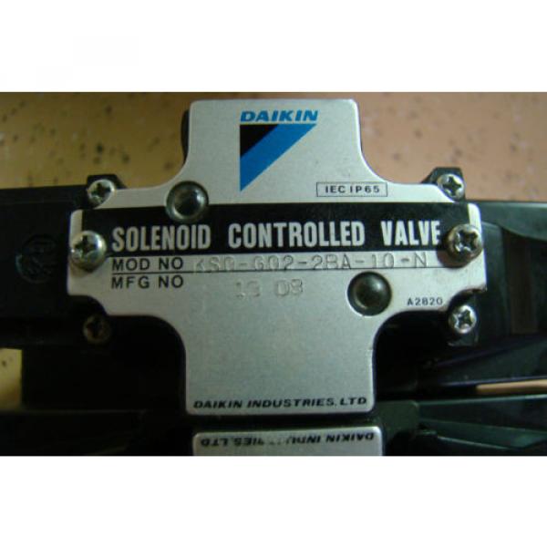 DAIKIN HYDRAULIC MOTOR W/DUAL SOLENOID CONTROL VALVE ASSEMBLY #088A-1V0-1-20-033 #2 image