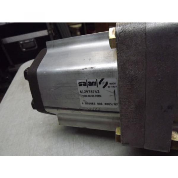 SALAMI Dual Hydraulic Gear Pump 3PB, 3PB46D-R55S3 and 3PB33D-R87S3 New NOS 46Cm3 #4 image