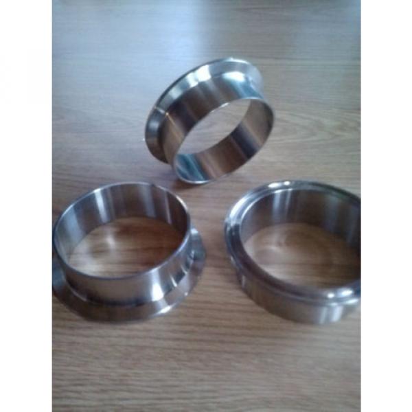 (4) VNE 3&#034; A3 Flange Clamp Fittings Stainless Steel Type 304 304L #1 image